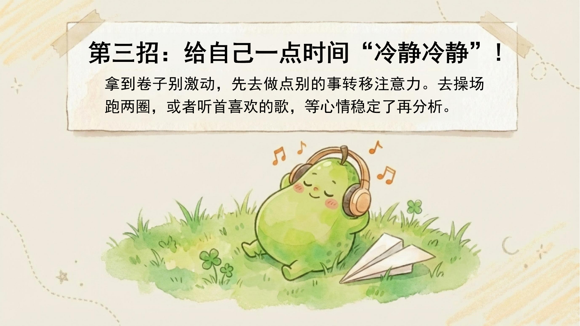考后心态调整主题班会PPT模板 分数不是终点 课件素材预览图9