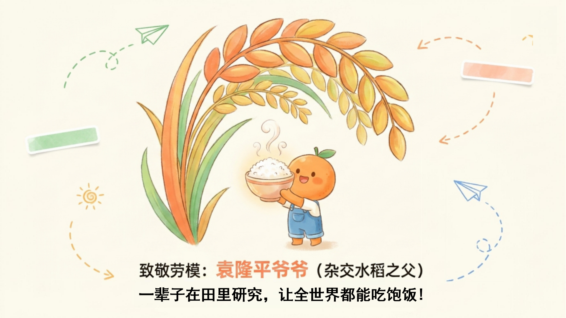 五一劳动节主题班会PPT模板 劳动点亮童年 课件素材预览图10