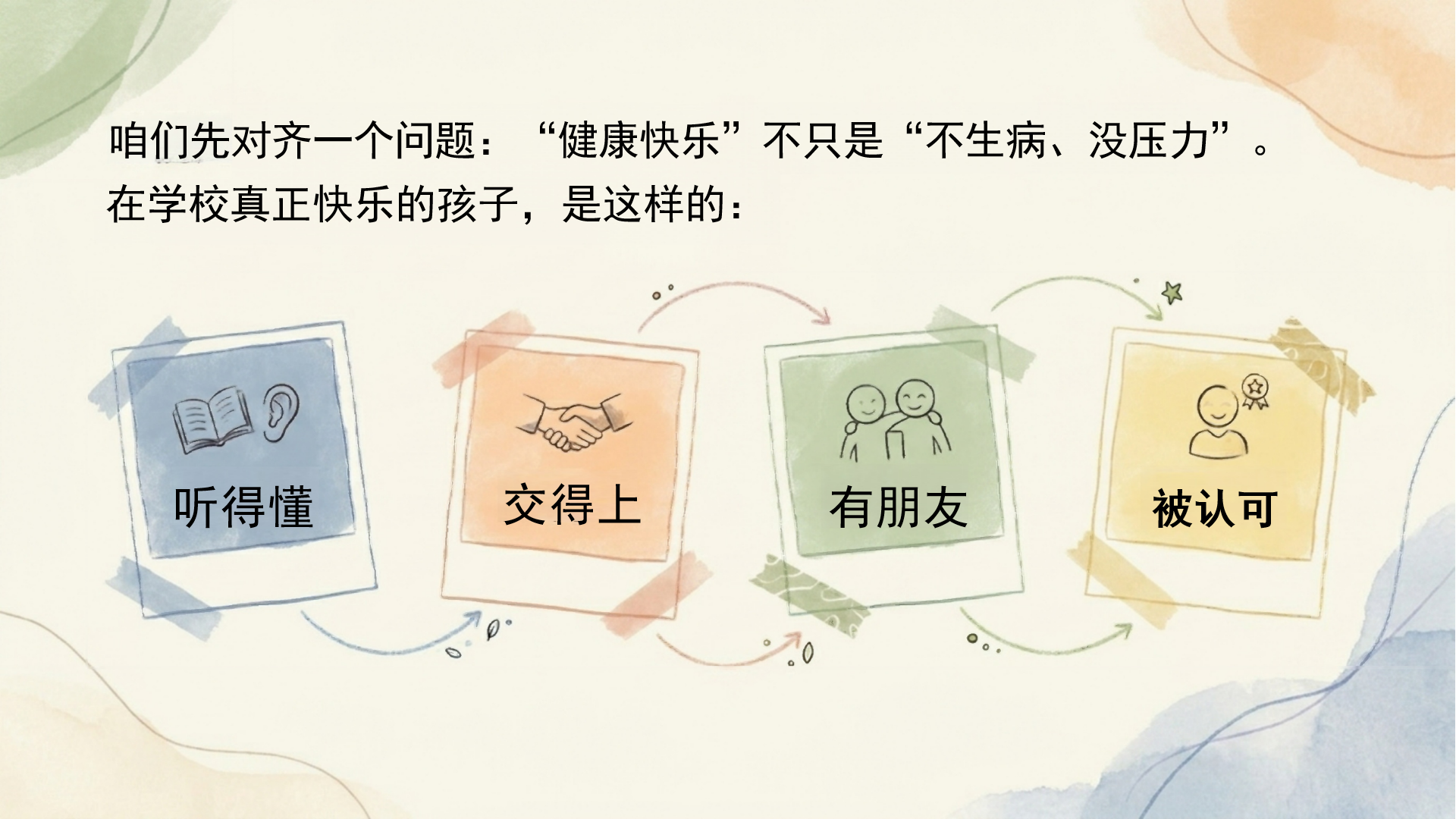 期中家长会PPT模板 家长会上戳穿健康快乐假象家长们沉默了2 家长会PPT课件素材预览图5