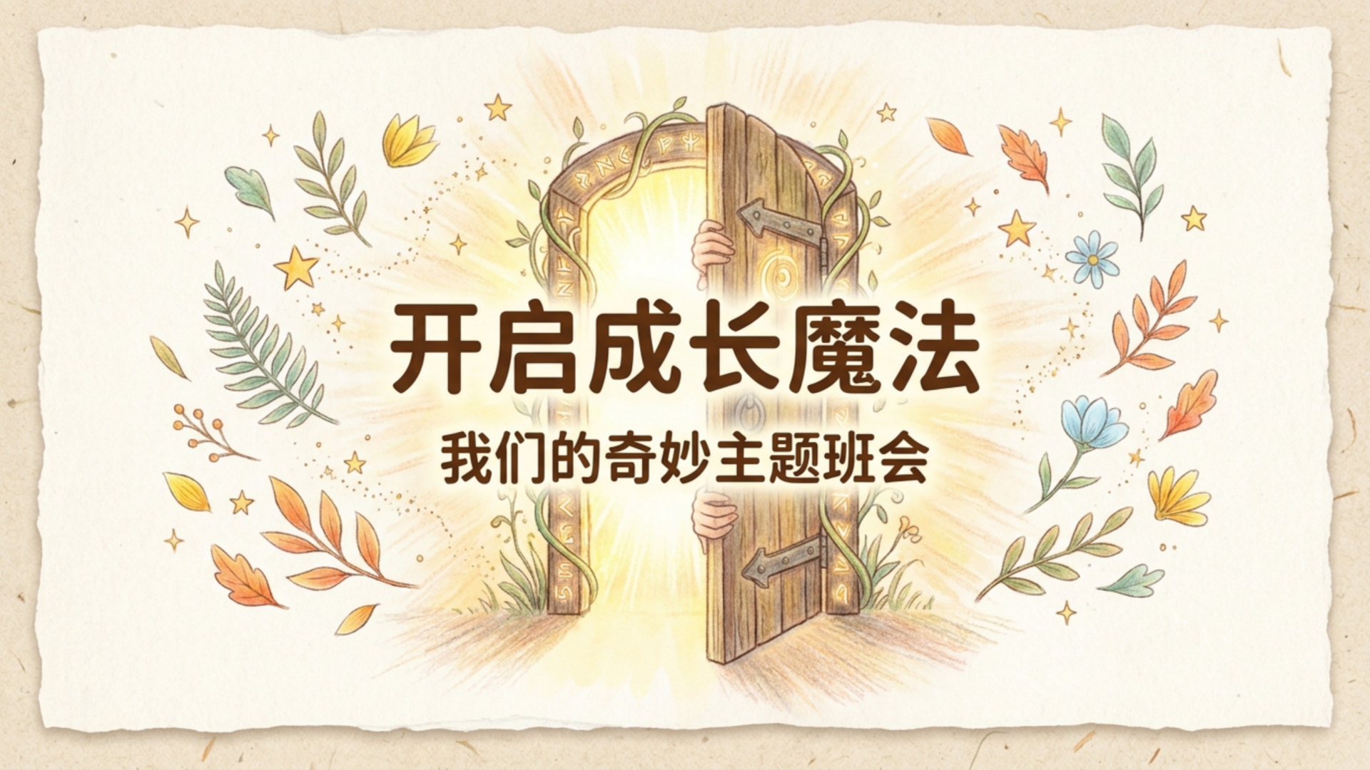 安全教育主题班会PPT模板 注意交通出行安全 主题班会PPT课件素材封面图