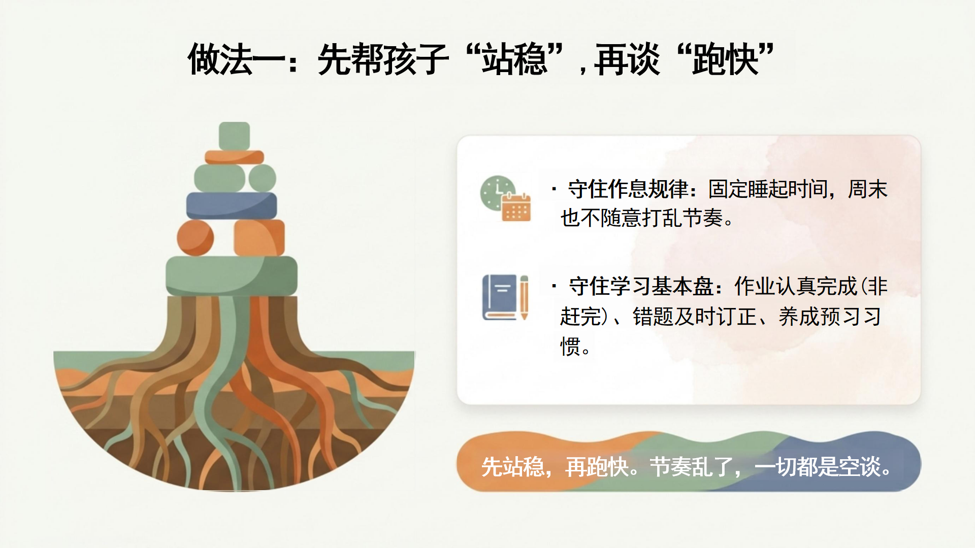 期中家长会PPT模板 正在消耗孩子的成长 现象描述 家长会PPT课件素材预览图3