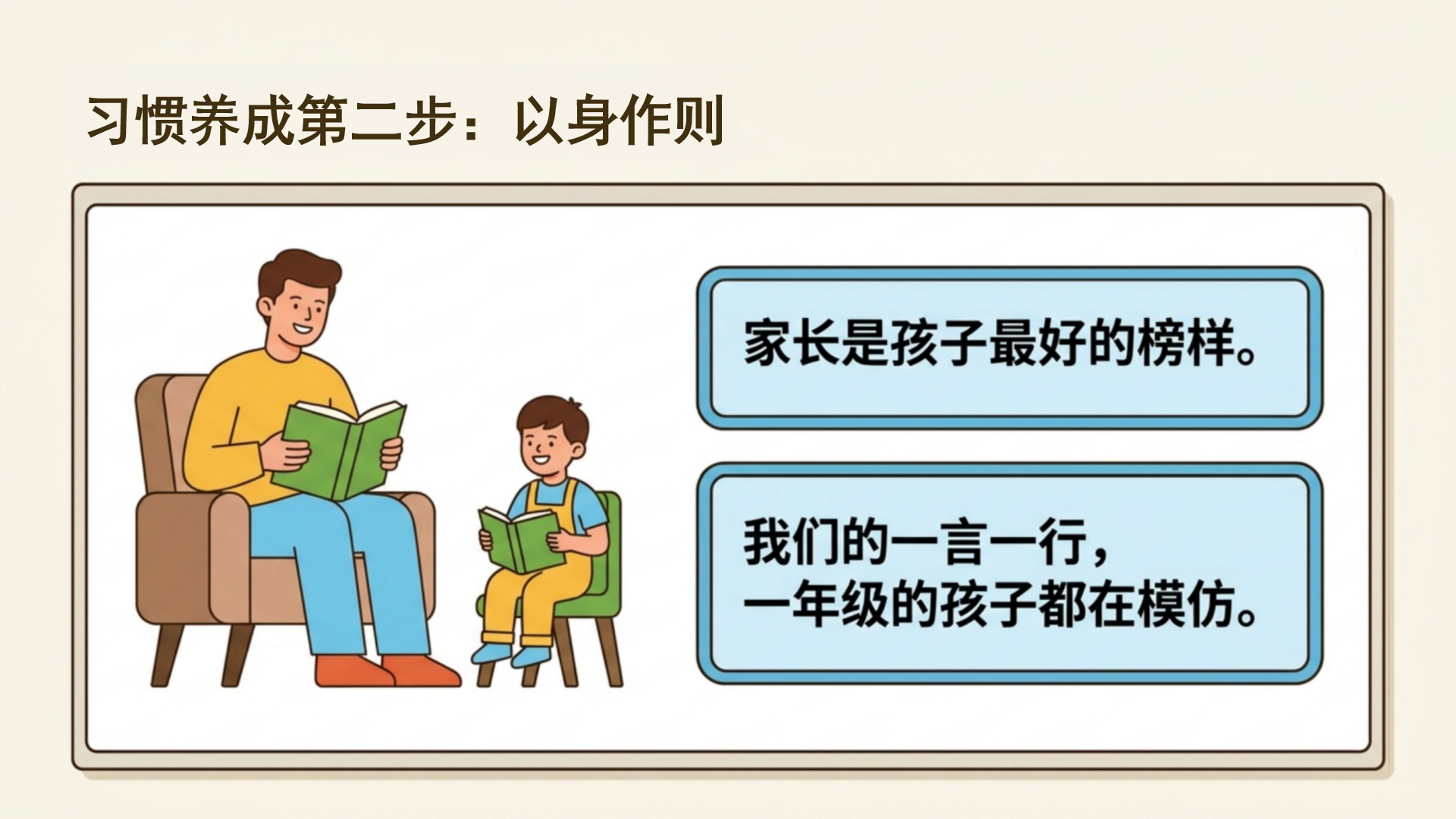 幼儿园期中家校沟通家长会PPT模板 土=家校共育 家长会PPT课件素材预览图9